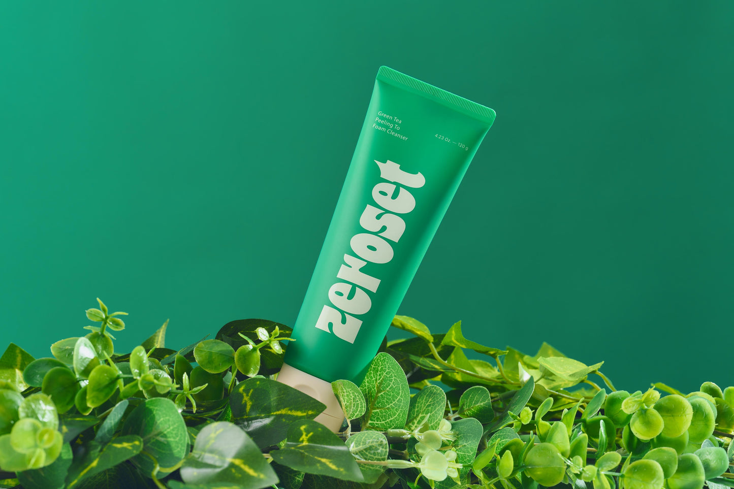 ZeroSet Green Tea Peeling-to-Foam Cleanser