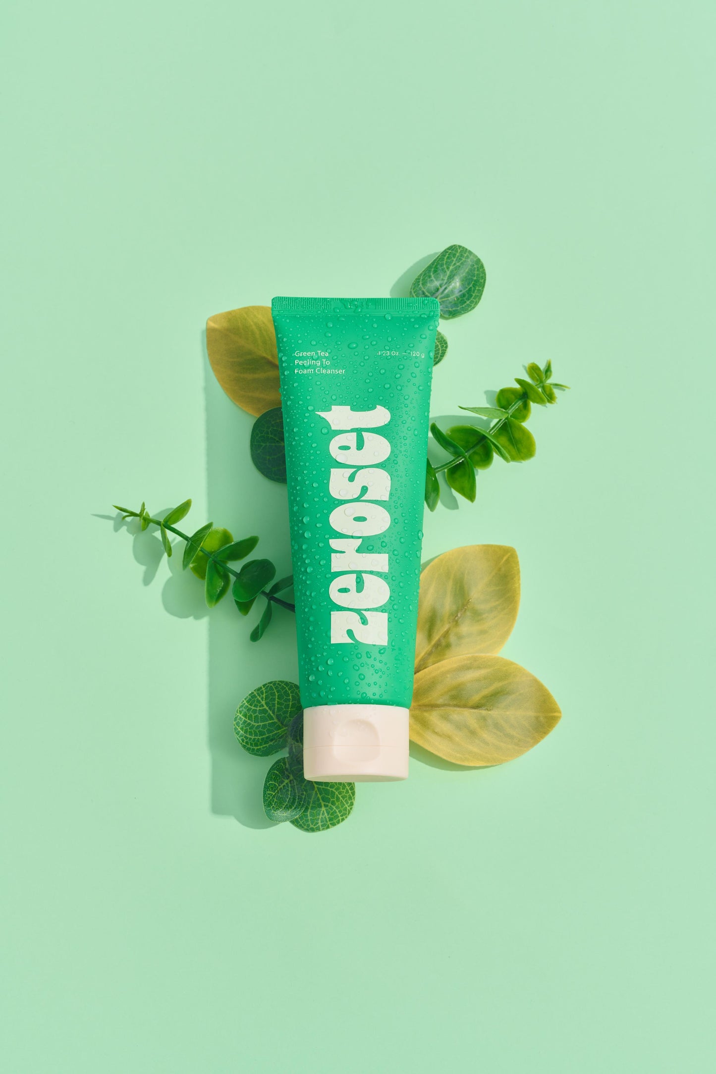 ZeroSet Green Tea Peeling-to-Foam Cleanser